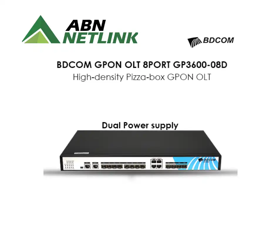 BDCOM GPON OLT 8PORT GP3600-08D